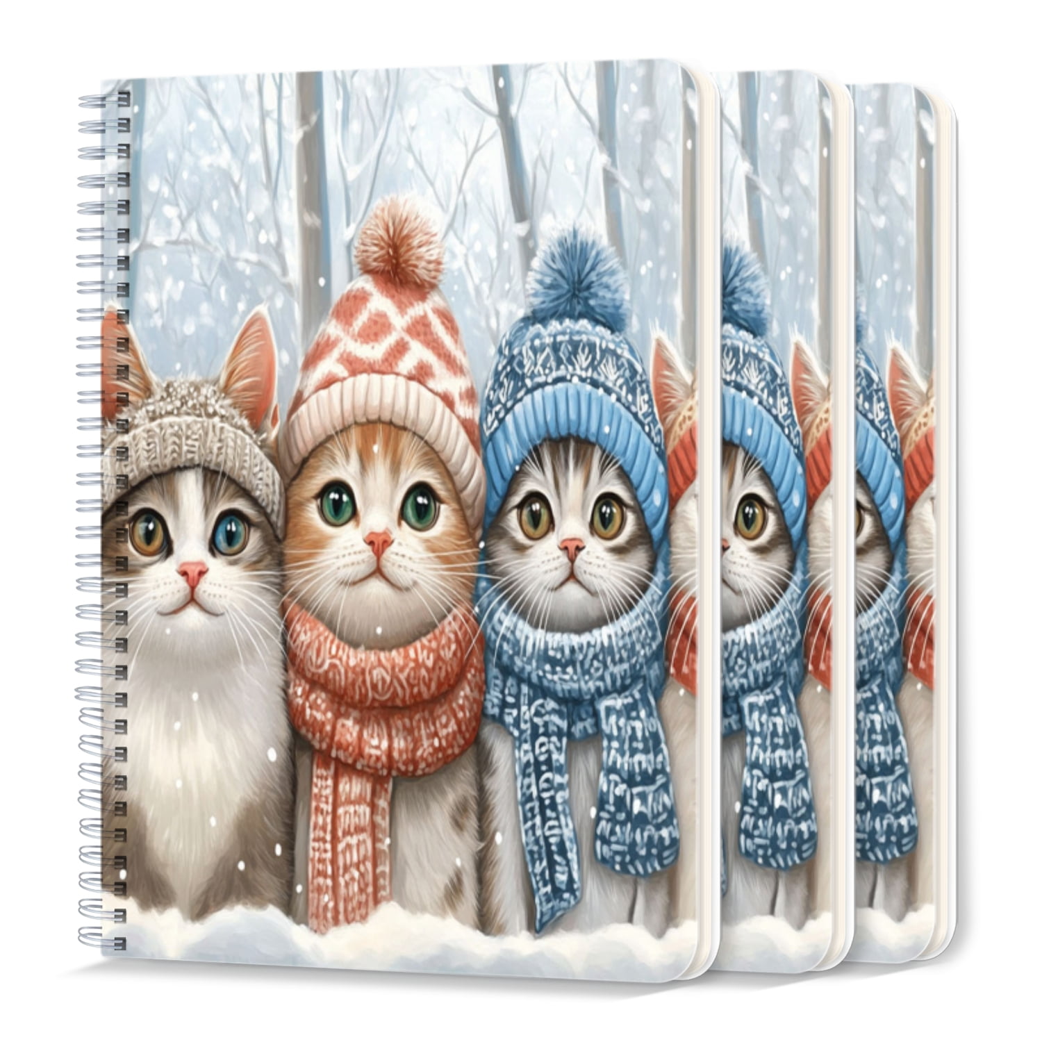 Spiral Journal Notebook,50 Sheets A5 College Ruled Notebook/Journal 3 ...