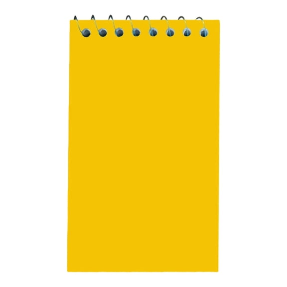 Spiral Lined Memo Pads,Top Wire Bound,2.99x4.96 inch Pocket Notepad,Mini Top Bound Spiral College Ruled Notebook,50 Sheets/100 Pages,Small Memo Notepads for Home, Office, Work, Travel