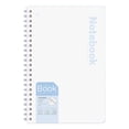 thumbnail image 1 of Spiral Lined Notebook,A5 Business Journal Soft Ring Notebooks.7.99 X 5.51 Inch Smooth Writing Journal Coil Notebook,60 Sheets,Softcover College Ruled Notebook for Work,Note Taking,Writing,Sky Blue, 1 of 8