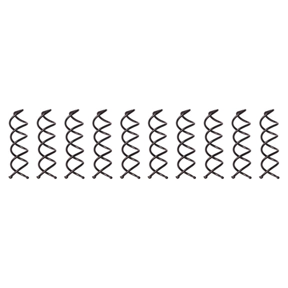 Spiral Metal Hair Pin Styling Locking Non for Girls Women Daily Bun Updo Hairstyle Hairdressing Tool