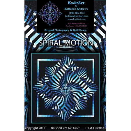 Spiral Motion Quilt Pattern