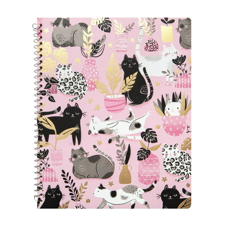 sneaky cat Spiral Notebook for Sale by lauragraves