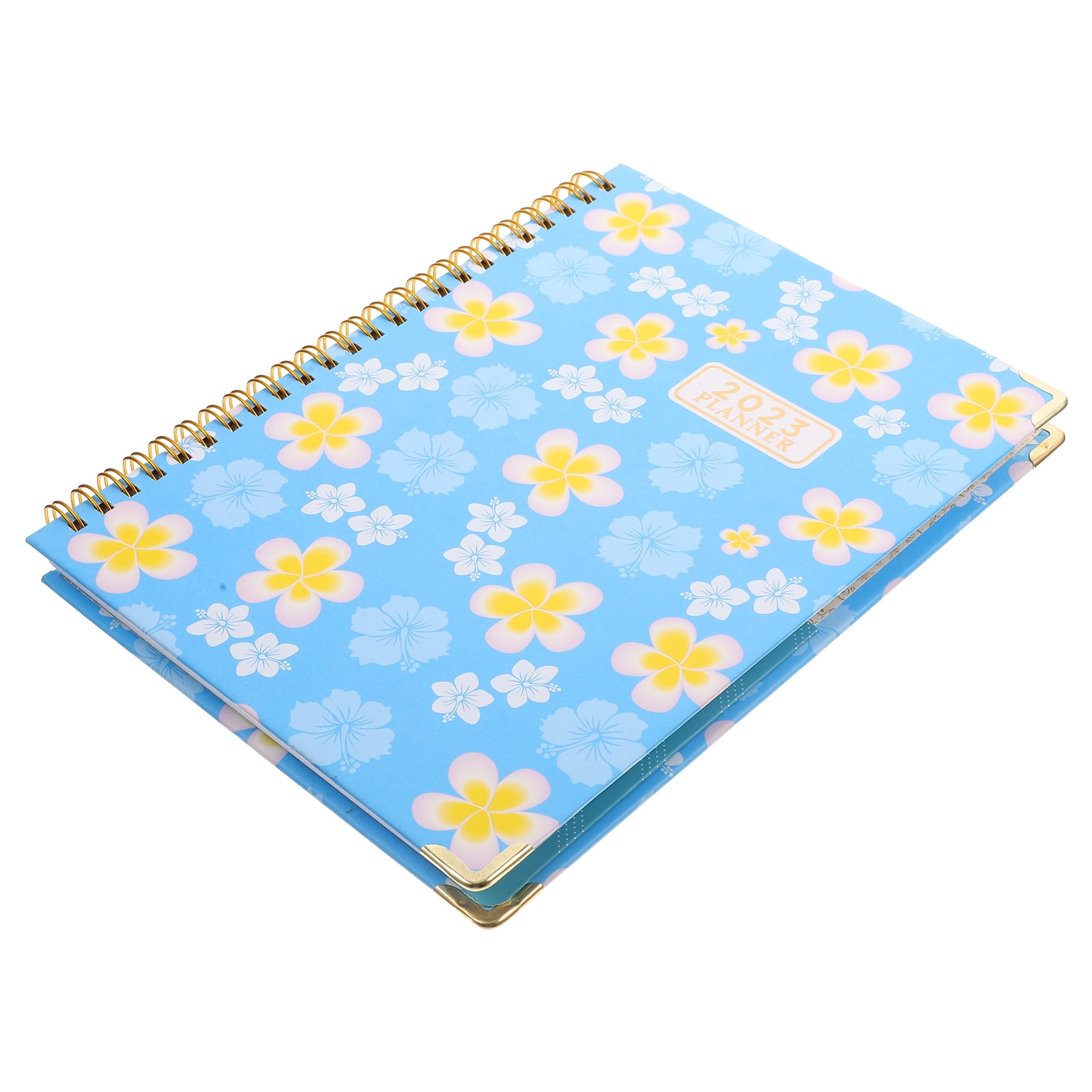 Spiral Notebook 2023 Planner, Monthly Calendar Notebook Daily Scheduler Planner Office Writing
