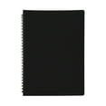 thumbnail image 1 of Spiral Notebook, A4 Notepads, Wirebound Notebooks, 8mm Lined with Margin, Punched and Perforated Edge, Notebooks College Ruled for Note Taking, Black, 1 of 6