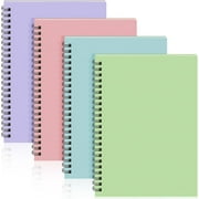 Spiral Notebook A5 College Ruled Journal Lined 8.3'' x 5.5'' Bulk Writing Paper Notebook for Office Business School Supplies Christmas End of Year Gift(Dark Gray,36 Pcs)