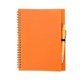thumbnail image 1 of Spiral Notebook, A5 College Ruled Notebook with Pen, College Ruled Journal, Hardcover Spiral Notebook, A5 Spiral Journals for Work Note Taking, Office Supplies, 8.27X6.3inch, 1 of 7