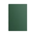 thumbnail image 1 of Spiral Notebook, A5 Thick Cover Plastic Hardcover College Ruled Notebook, 60 Sheets -120 Pages Journals Notebook for Study and Notes-Taking Writing Planning, 1Pc, Twin-Wire Binding(Green,8x5.6"), 1 of 7