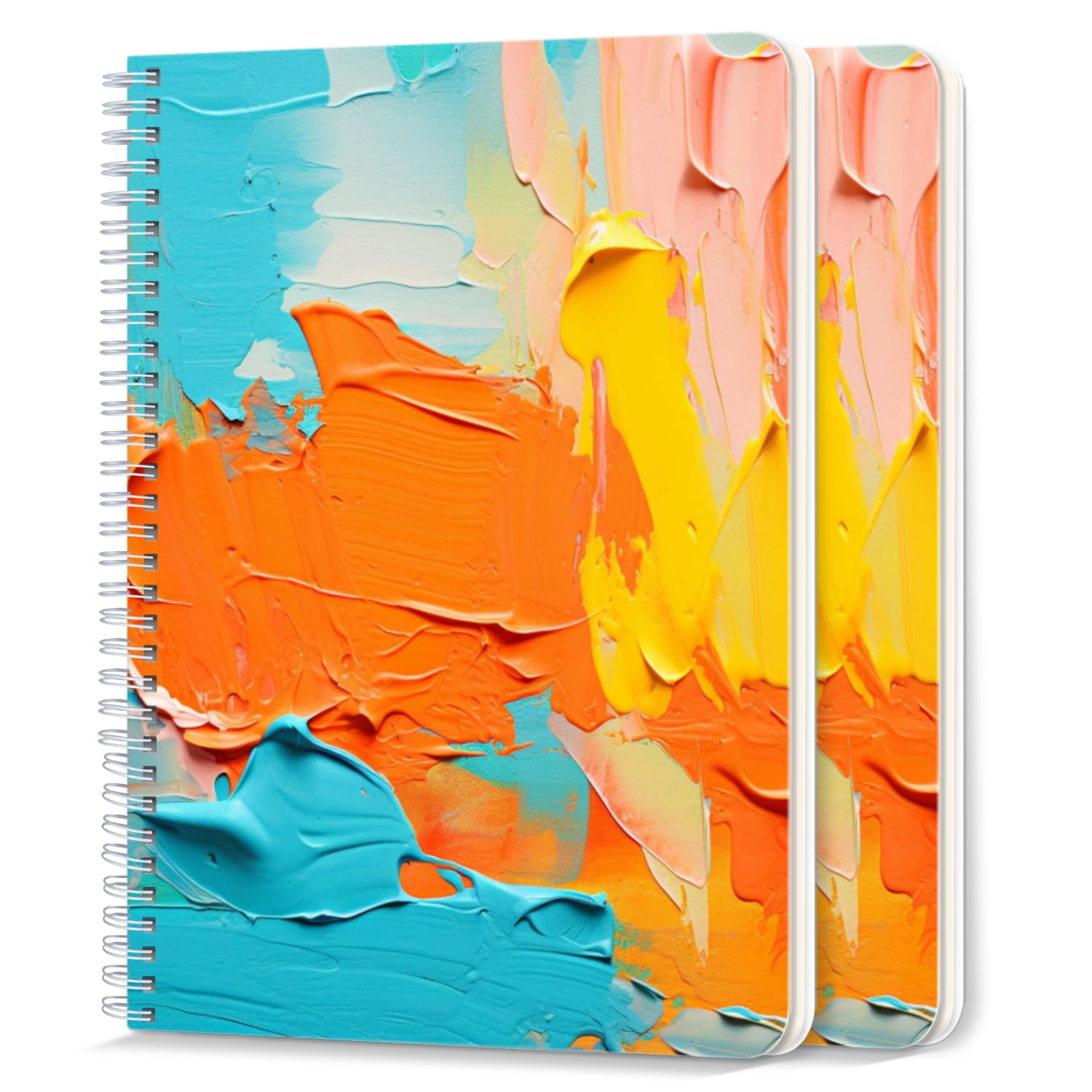 Collage Ruled Journal Spiral Notebook,College Ruled Journal,8.26
