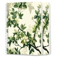 thumbnail image 1 of Spiral Notebook,College Ruled Journal,8.26" x 5.71" 50 Sheets/100 Pages,2 Pack - Elegant Magnolia Branches With Leaves And Flowers, 1 of 7