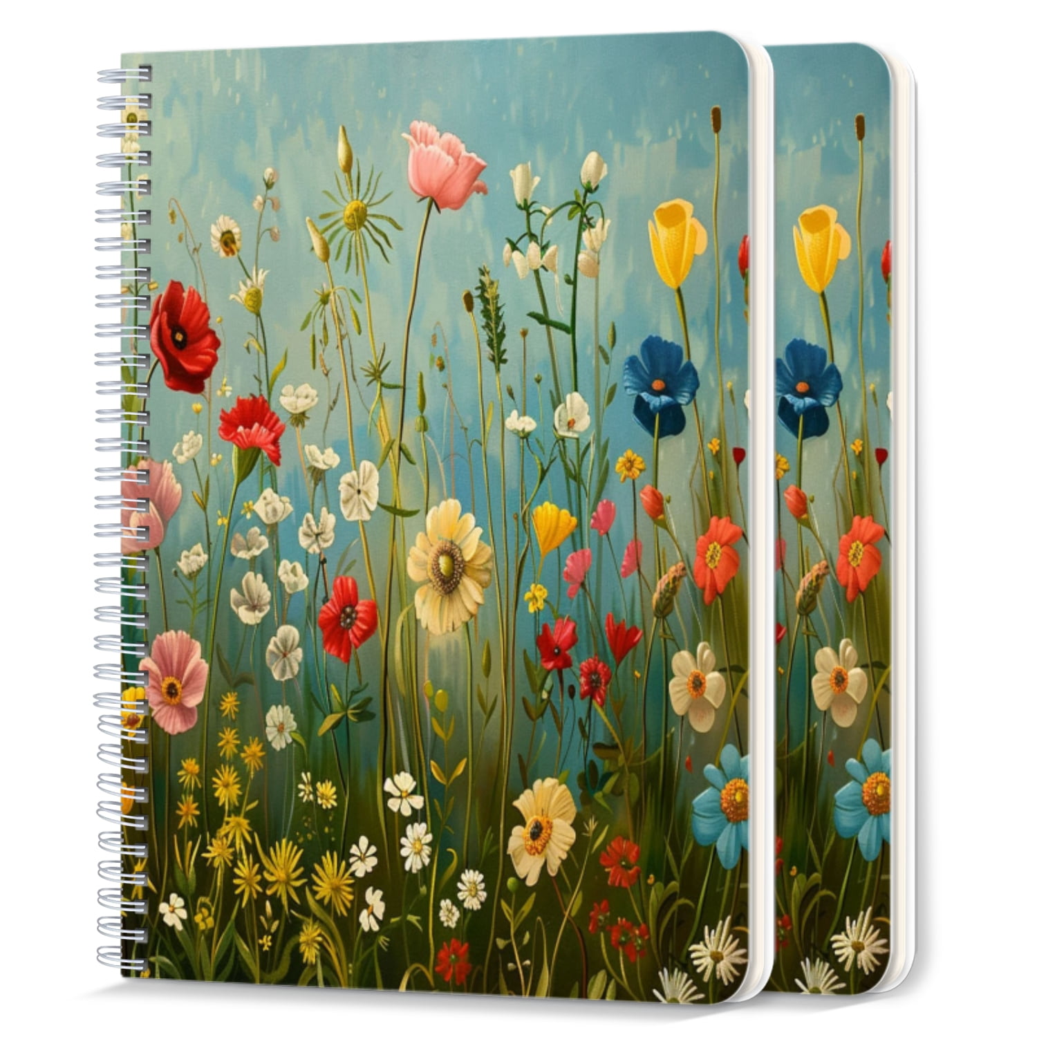 Collage Ruled Journal Spiral Notebook,College Ruled Journal,8.26