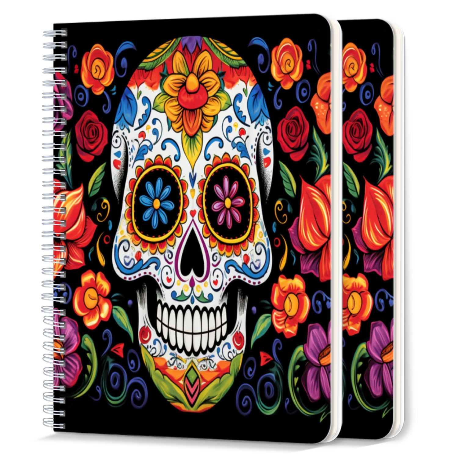 Collage Ruled Journal Spiral Notebook,College Ruled Journal,8.26