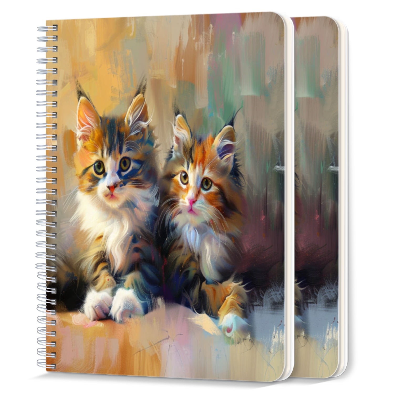 Collage Ruled Journal Spiral Notebook,College Ruled Journal,8.26