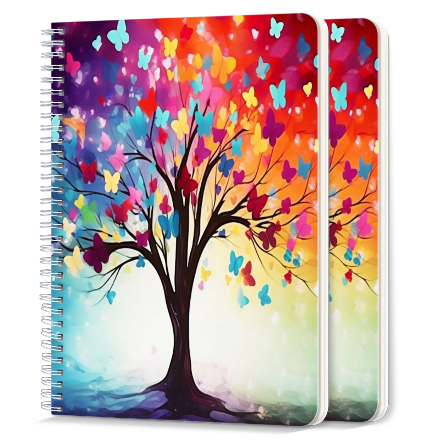 Collage Ruled Journal Spiral Notebook,College Ruled Journal,8.26