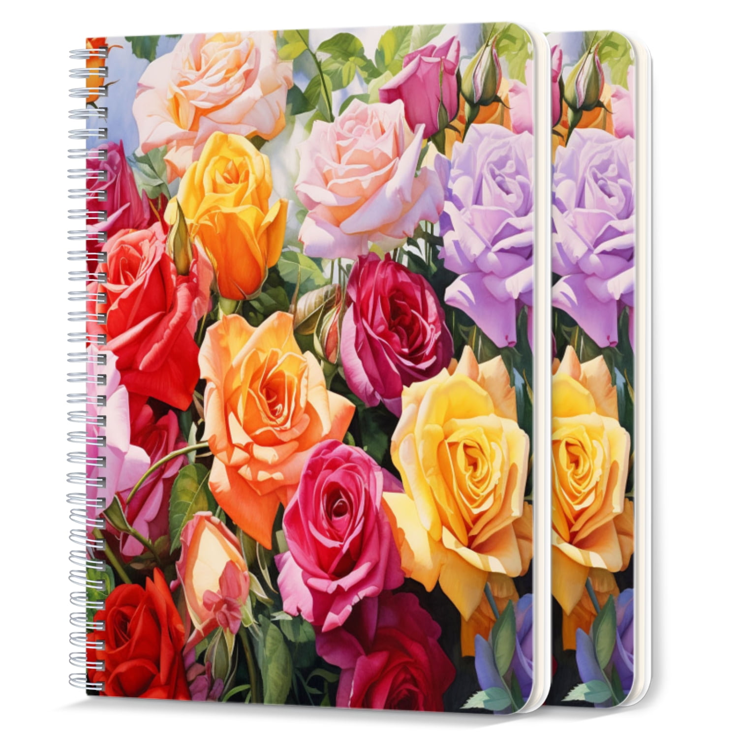 Collage Ruled Journal Spiral Notebook,College Ruled Journal,8.26