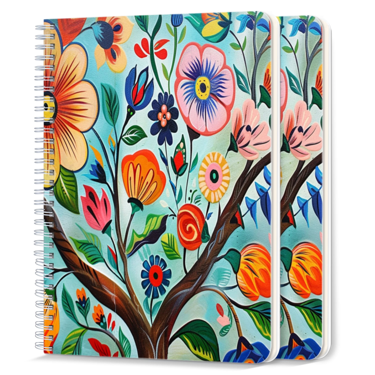 Collage Ruled Journal Spiral Notebook,College Ruled Journal,8.26