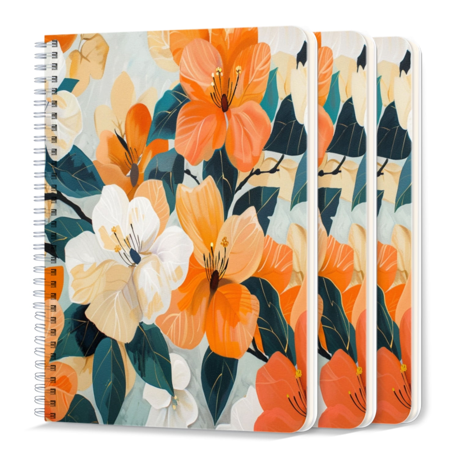 Collage Ruled Journal Spiral Notebook,College Ruled Journal,8.26