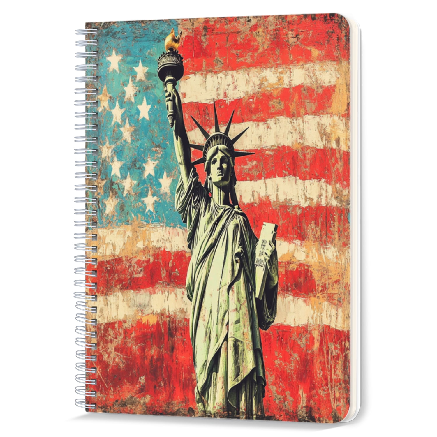 Collage Ruled Journal Spiral Notebook,College Ruled Journal,8.26