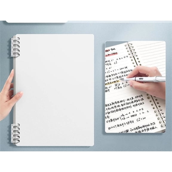 Spiral Notebook College Ruled Spiral Notebook Bulk Hardcover Notepads Lined Travel Writing Journal Notepad, 120 Pages-white