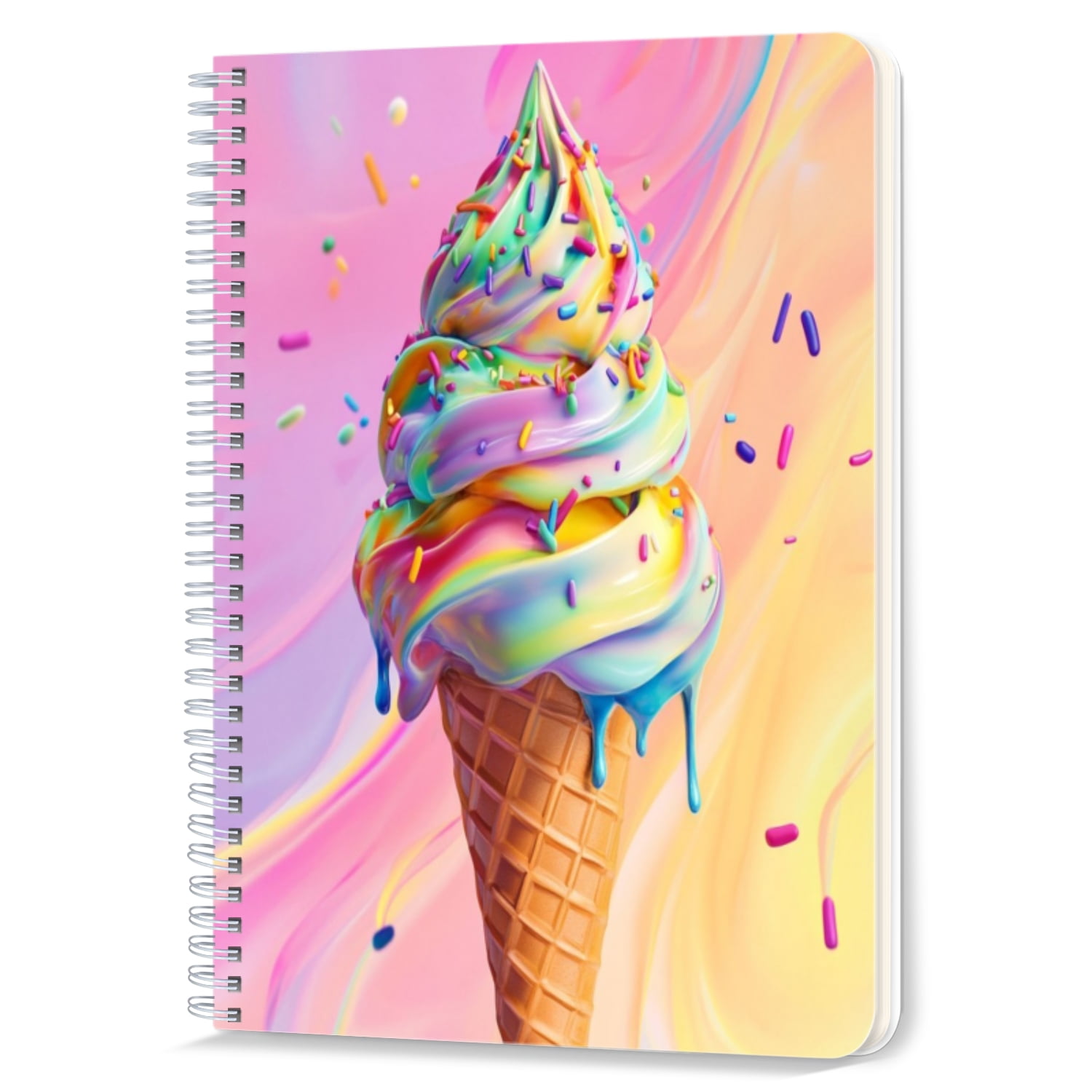 Spiral Notebook,Double-Wire Spiral College Lined Journal Notebook for ...