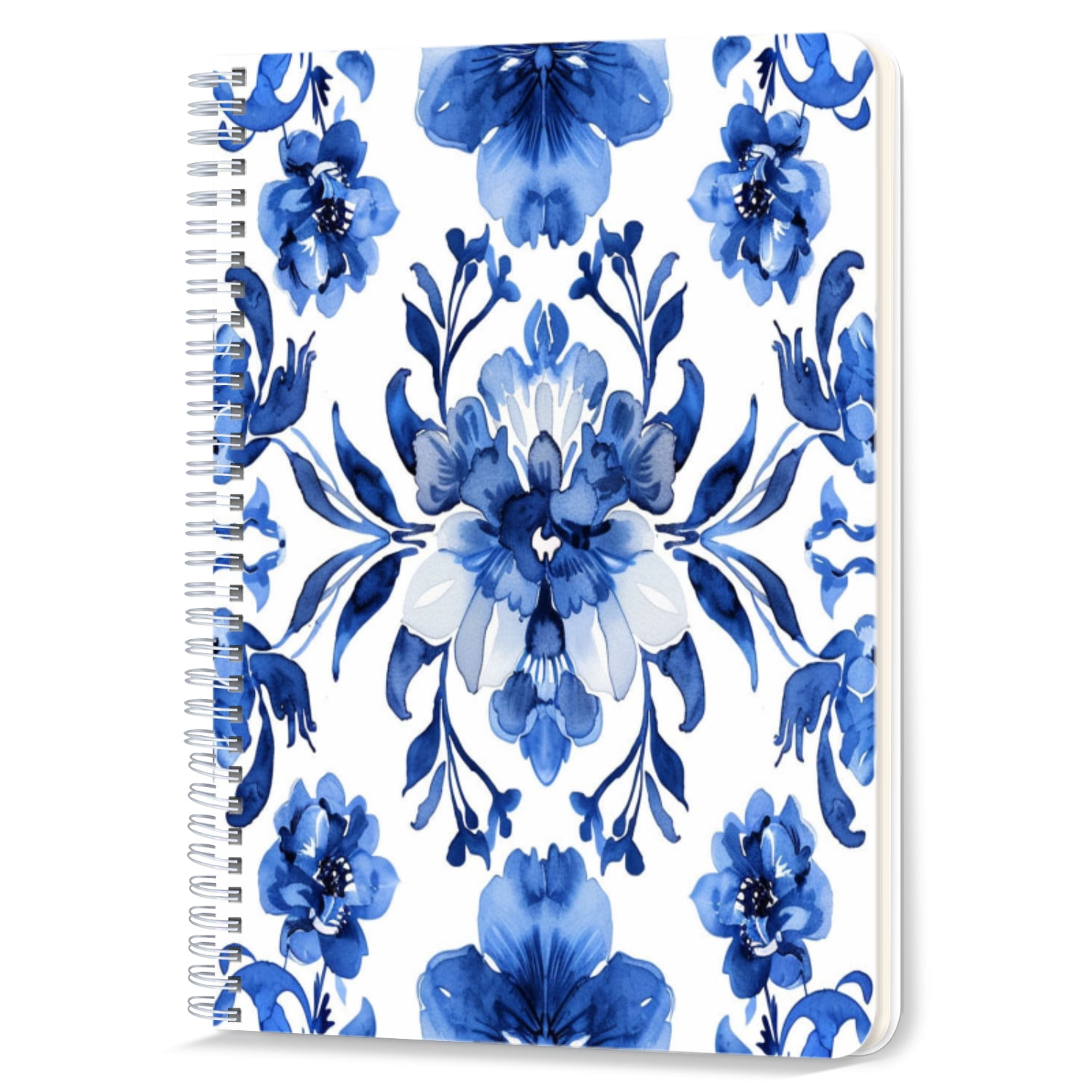 Paper Notebook Study Spiral Notebook,Double-Wire Spiral College Lined Journal Notebook for ...
