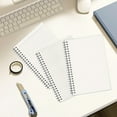 thumbnail image 1 of Spiral Notebook Graph Paper Journal with Ruled and Blank Pages for School Work Writing Featuring Thick Paper and Flexible Cover for Students and Professionals Topliu, 1 of 7