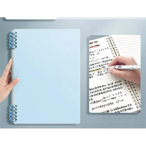 Spiral Notebook Journal,B5 Hardcover Spiral Notebooks,120 Pages,College Ruled Journals for Study and Notes-Sky blue