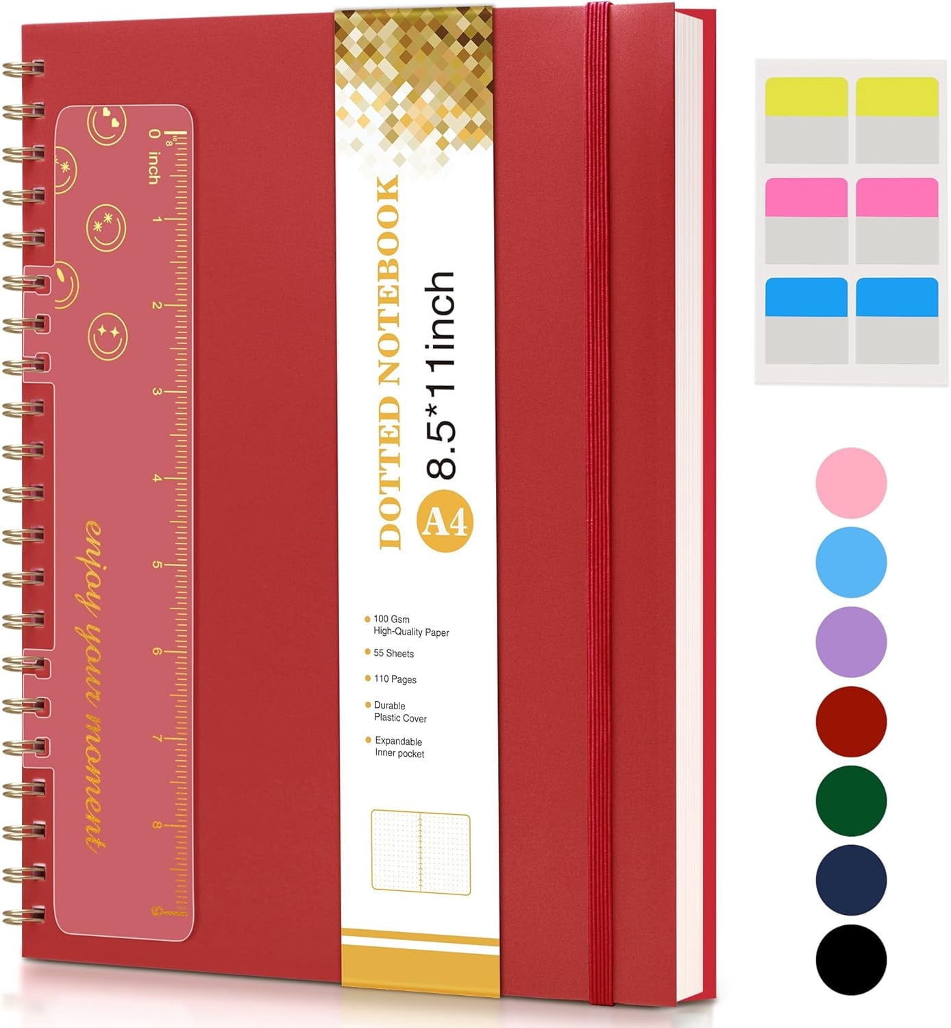 Al Notebook Spiral Notebook Journal , Notebooks for Women Men, College Ruled Lined ...