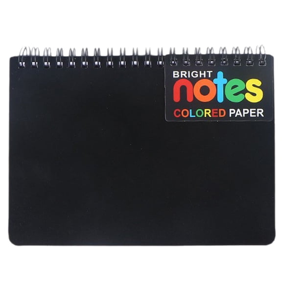 Spiral Notebook, Spiral Journals, Wirebound College Ruled Note Book, Poly Cover 5 Bright Neon Colored Lined Paper Memo Pads 100 Sheets/200 Pages for Home, Office, 1 Pc, 5.0x7.0"