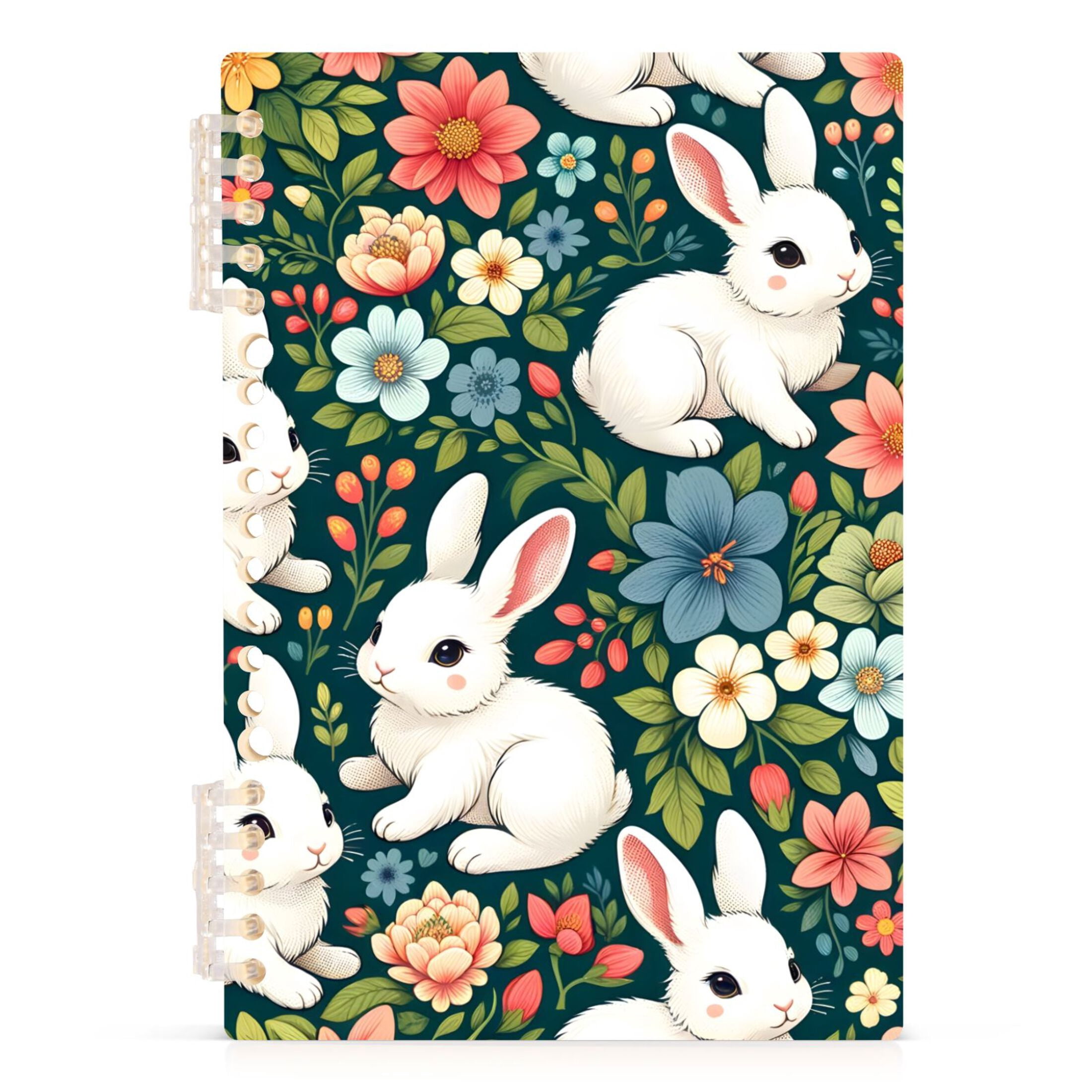 Spiral Notebooks 60 Sheets 120 Pages A5 Journal Notepad 8.3x5.7 Inch ...