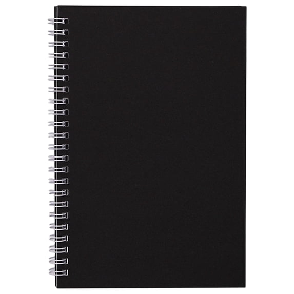 Spiral Notebooks, Composition Notebook, Wide Ruled, Classroom and Office Supplies, Single Subject Spiral Notebook, College Ruled Notebook for Work & Note Taking, Journals for Writing, Black