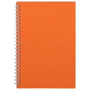 Spiral Notebooks, Composition Notebook, Wide Ruled, Classroom and Office Supplies, Single Subject Spiral Notebook, College Ruled Notebook for Work & Note Taking, Journals for Writing, Orange