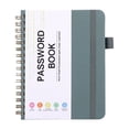 thumbnail image 1 of Spiral Password Journal Notebook, Green Lock Diary with Combination Lock, 14x12cm Notepad for Protection, 1 of 6