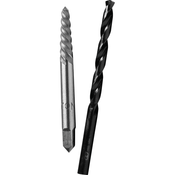 Spiral Screw Extractor & Drill Bit Combo - Pack of 2  Professional & DIY Use, Standard Battery Platform