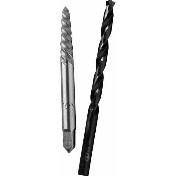 Spiral Screw Extractor & Drill Bit Combo - Pack of 2  Professional & DIY Use, Standard Battery Platform
