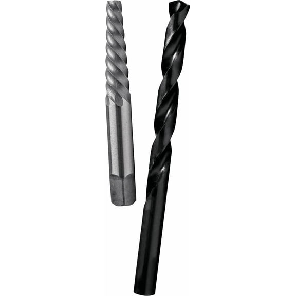 Spiral Screw Extractor & Drill Bit Combo - Single Pack  Professional & DIY Use, Standard Battery Platform