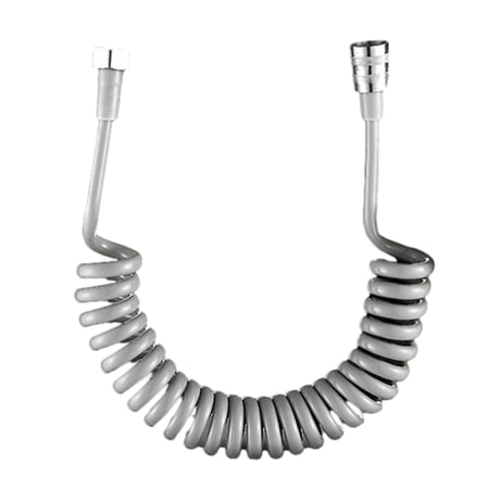 Spiral Spring Hose for Shower Head - , Space-Saving, Easy To Install