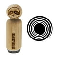 thumbnail image 1 of Spiral Swirl in Circle Rubber Stamp for Scrapbooking Crafting Stamping - Mini 1/2 Inch, 1 of 7