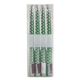 thumbnail image 1 of Spiral Taper Candles 10 Inch - 4 Pack Twisted Tapered Candle Sticks - Dripless Unscented Smokeless - Long Burning Decorative Candlesticks for Dinner Wedding Party Table Home Decor, 1 of 6