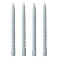 thumbnail image 1 of Spiral Taper Candles for Winter Home Decoration, Unscented Dripless Twisted Candlesticks for Dinner Beach-Themed Decor Relaxation Light Blue, 1 of 6