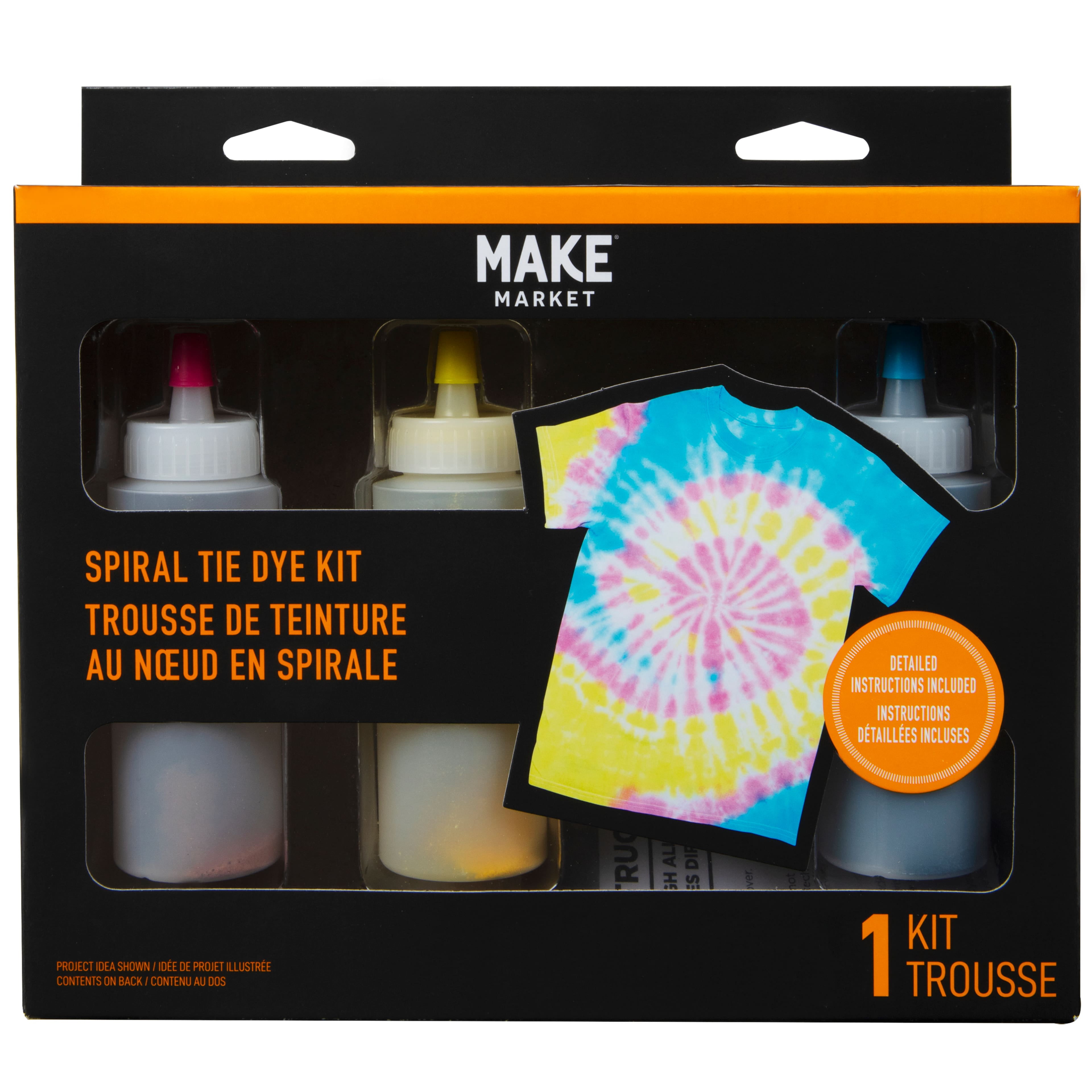 CraftBud DIY Tie Dye Kit for Kids, Adults Large Groups 18 Colors 