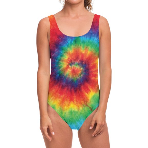 Spiral Tie Dye Print Full Printed Hoodie Sweatshirt , Hippie T-Shirt Pullover For Men And Women Graphic Tee Plus Size To 5Xl.