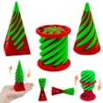thumbnail image 1 of Spiral Toys - 3 Pack of Impossible Cones, Spiral Cones Fidget Toys Impossible Pyramid Penetration Toys, Suitable for Collectors, Desktop Decoration, E, 1 of 7