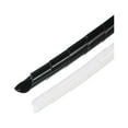 thumbnail image 1 of Spiral Tube Wrap 2Pcs Cable Management Sleeve 49.2ft 4mm ID Flexible PE Mouse Cable, Data Cable Black White, 1 of 5