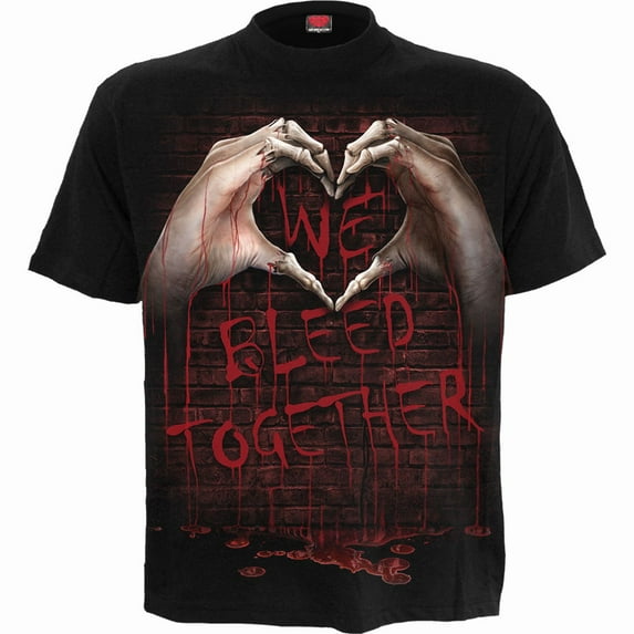 Spiral - WE BLEED TOGETHER - T-Shirt Black