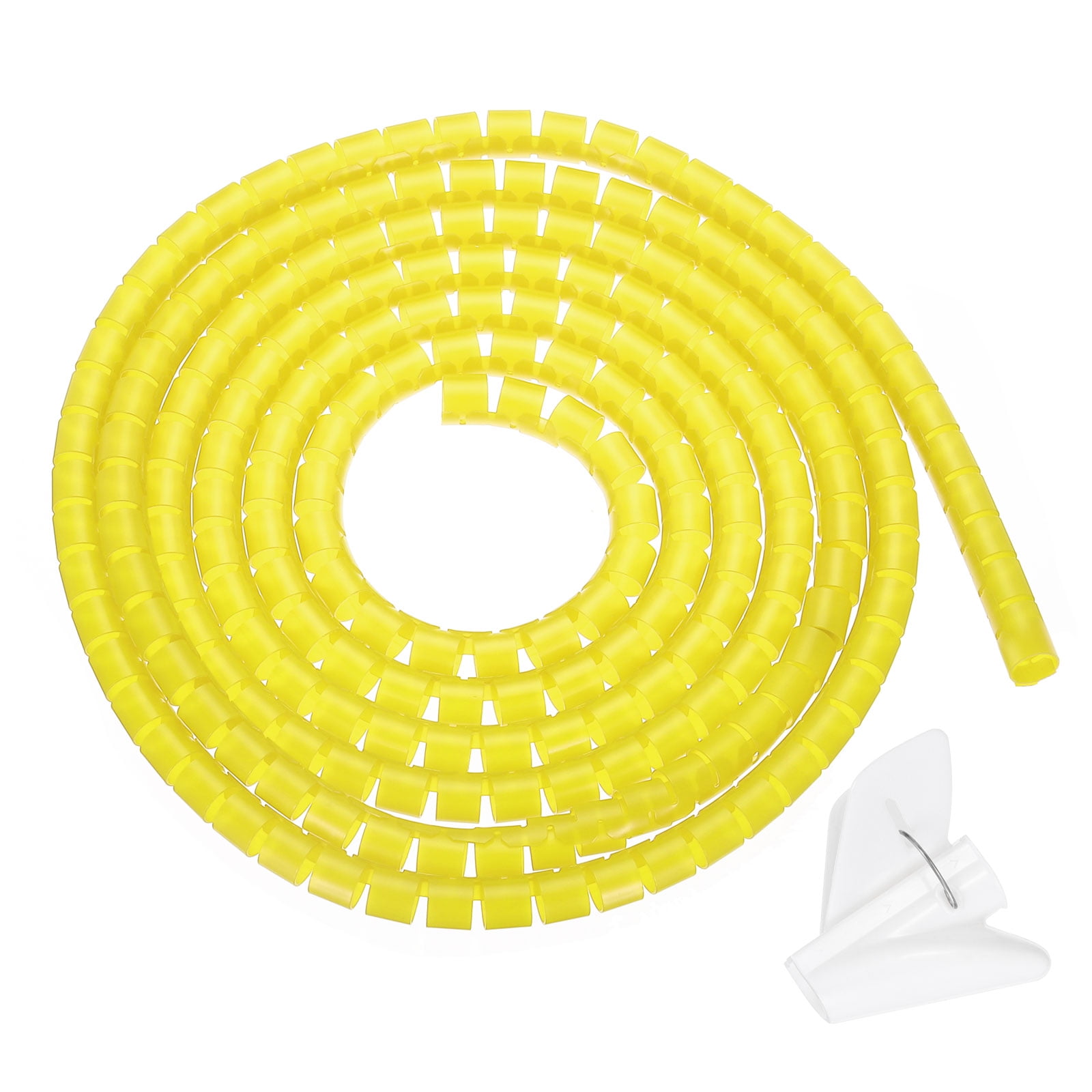 Spiral Wrap Cable Management Sleeve 5M/16.4ft 16mm Cord Organizer with ...