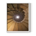 thumbnail image 1 of Spiraling II Framed Print in White Solid Wood Framed Print No Nail Hanging, 1 of 6