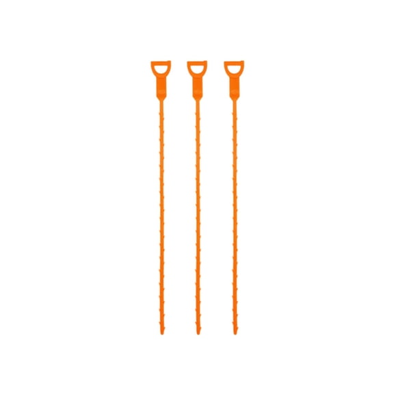 Spirals Barbed Drain Cleaner For Hair Clogs Flexible Shaft Bathroom Kitchen Pipe Maintenance Ergonomic Handle Reusable