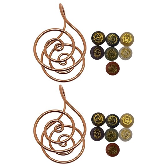 Spirals Styles Copper Spirals Hand Rings Handcrafted For Women Men Daily Use Plams Hand Rings Unique