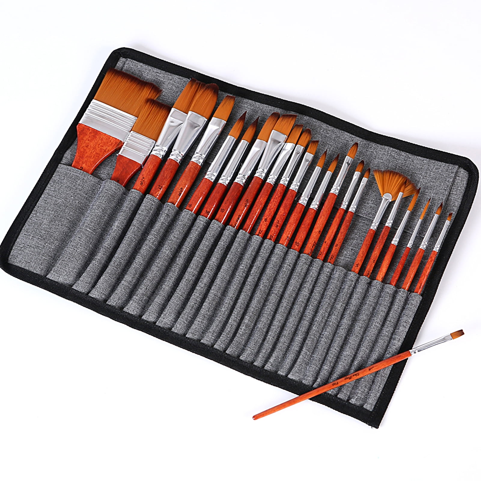 Spirastell Brushes,Watercolor Art Brushes Set Kit Round Brushes Nylon