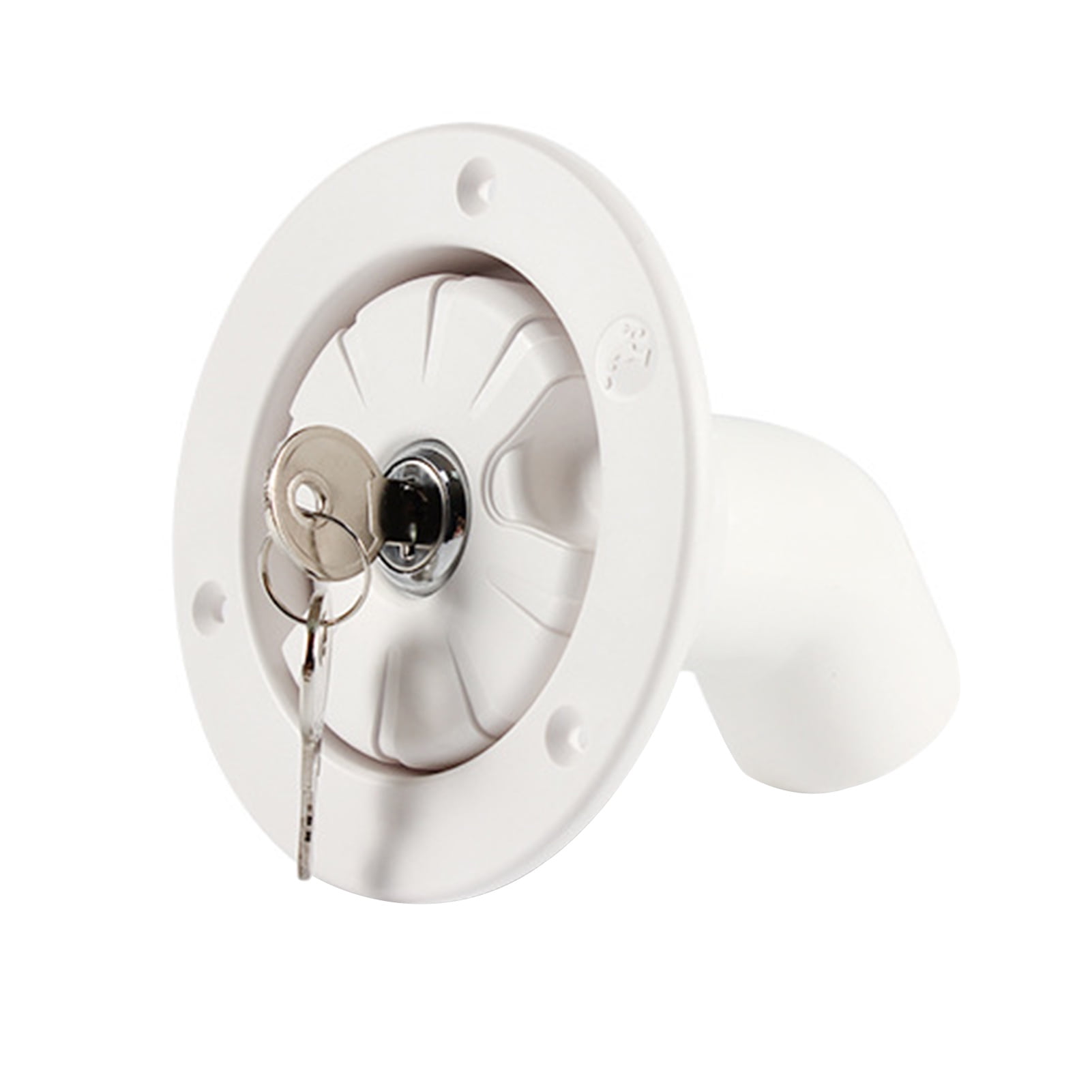 Spirastell Gravity Water Inlet,Hatch Filter Inlet Cap Lock Boat Camper Caravan Water Inlet RV